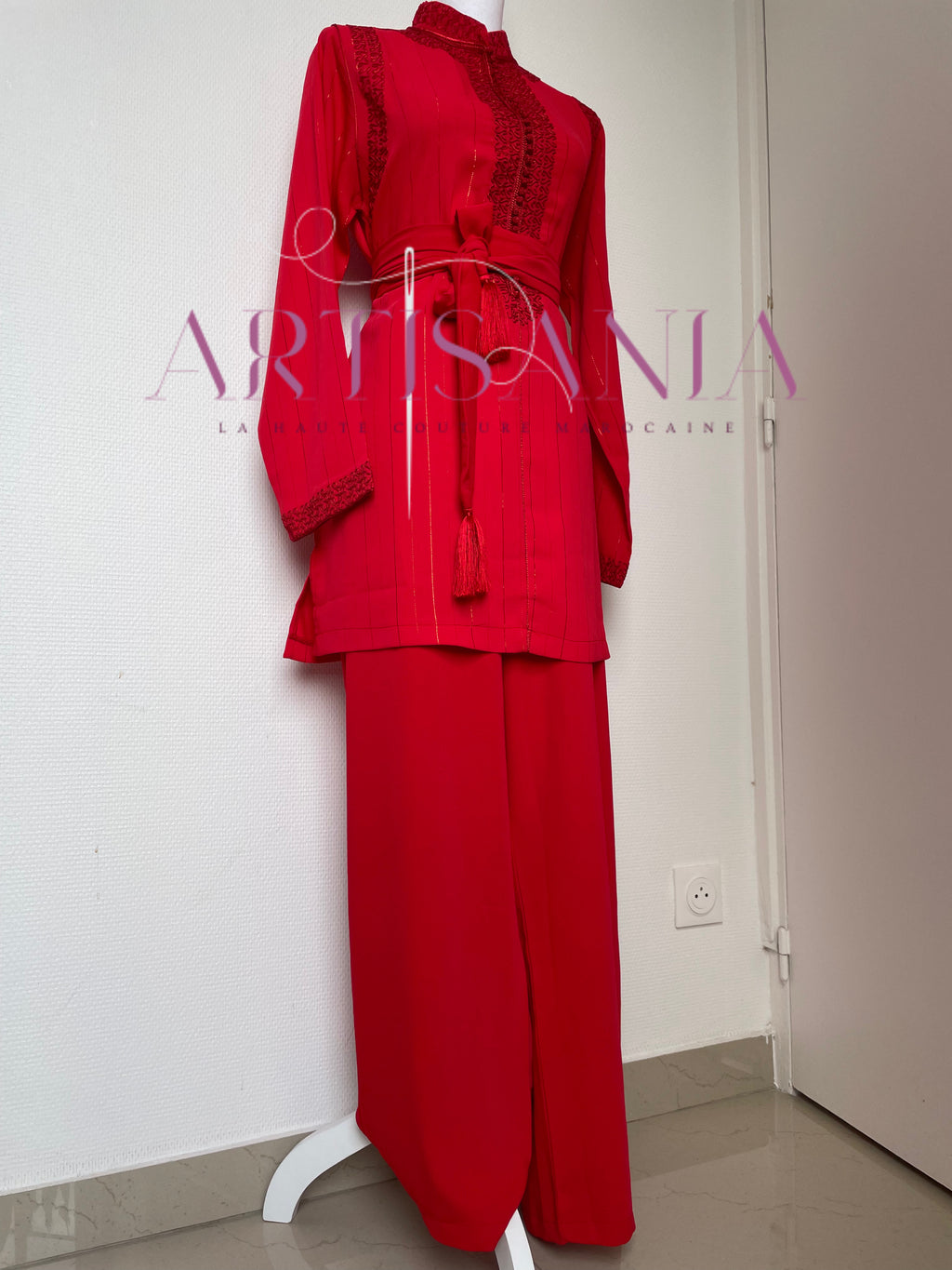 Jabador marocain pour femme couleur unie - modèle Zéla