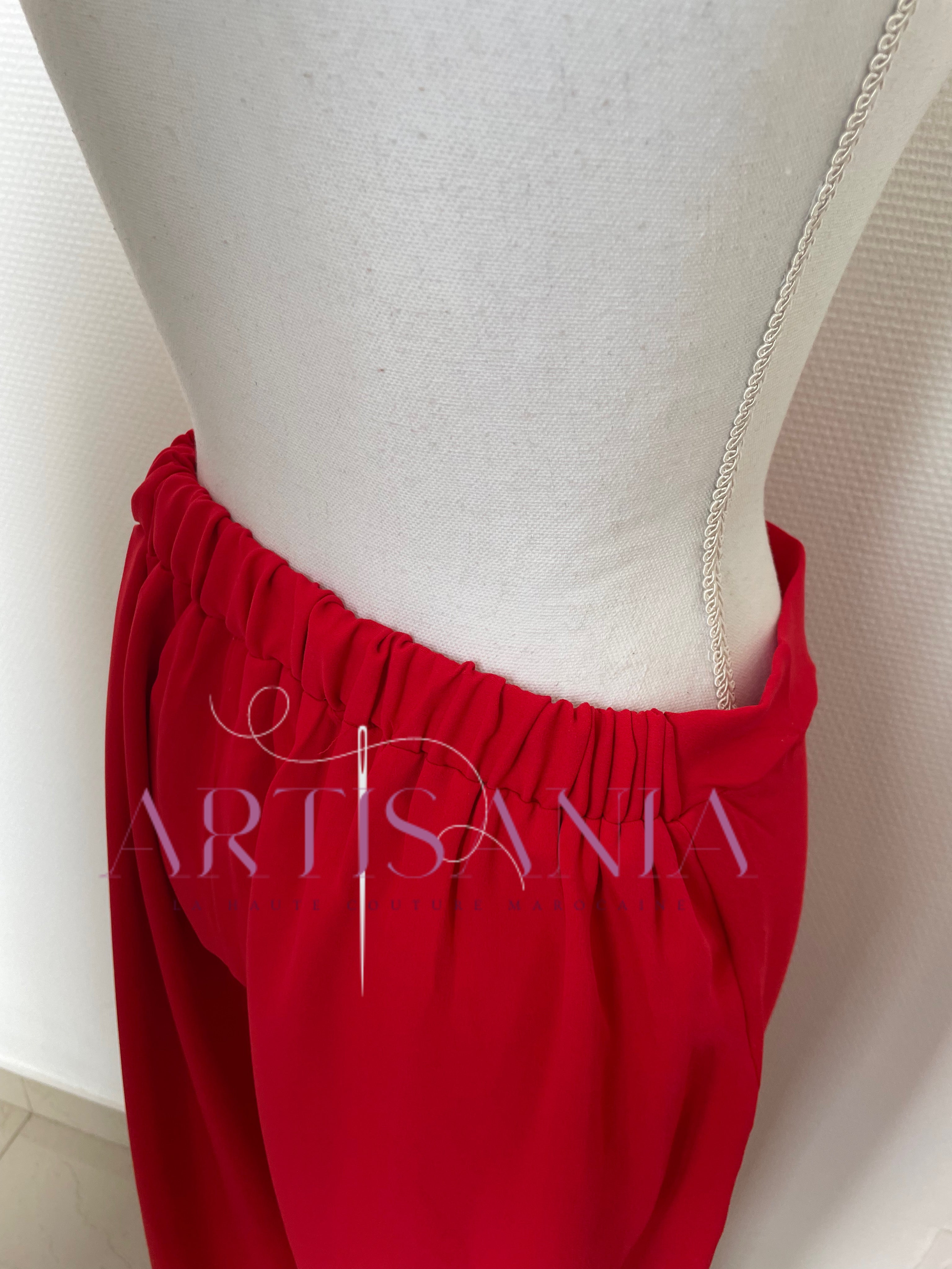 Jabador marocain pour femme couleur unie - modèle Zéla