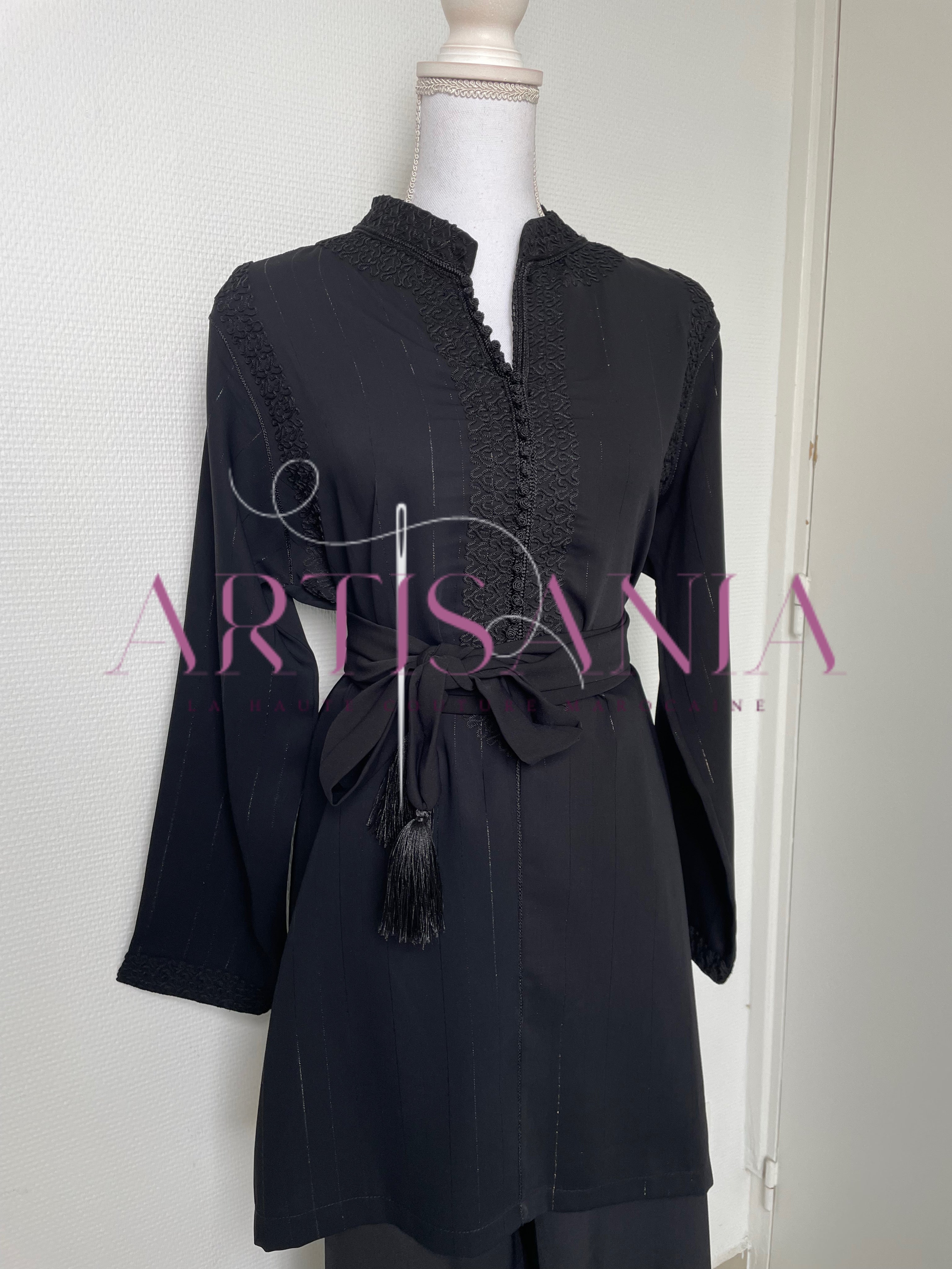 Jabador marocain pour femme couleur unie - modèle Zéla