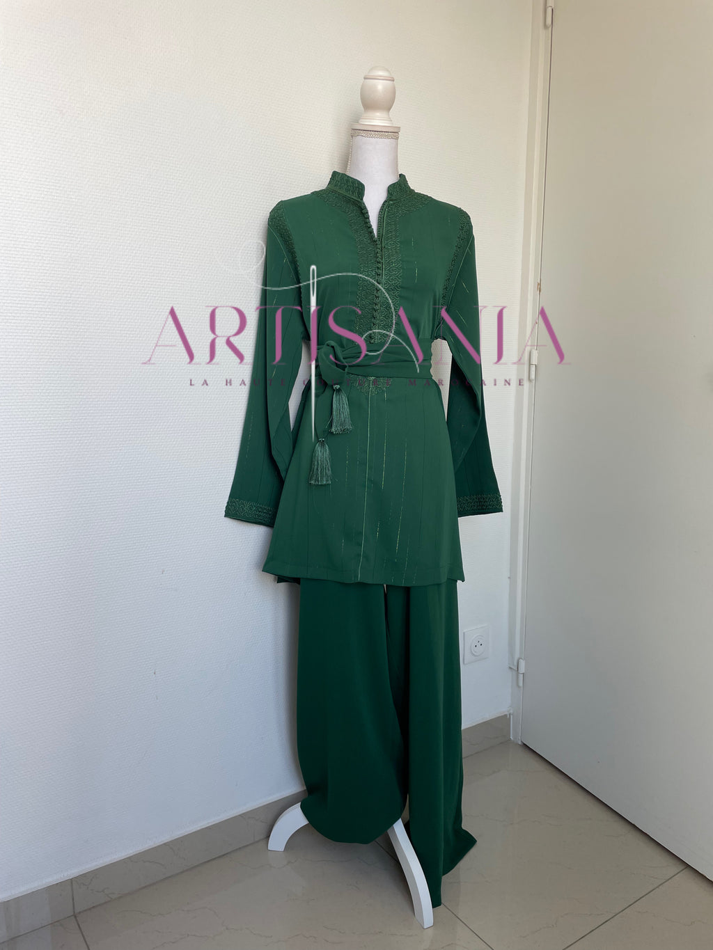 Jabador marocain pour femme couleur unie - modèle Zéla