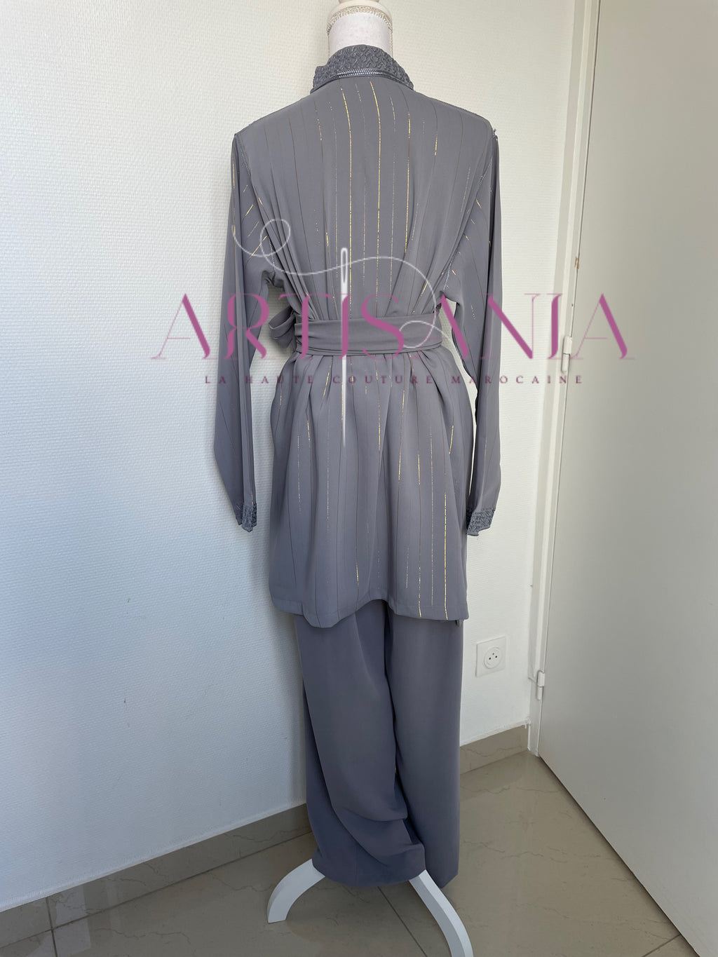 Jabador marocain pour femme couleur unie - modèle Zéla