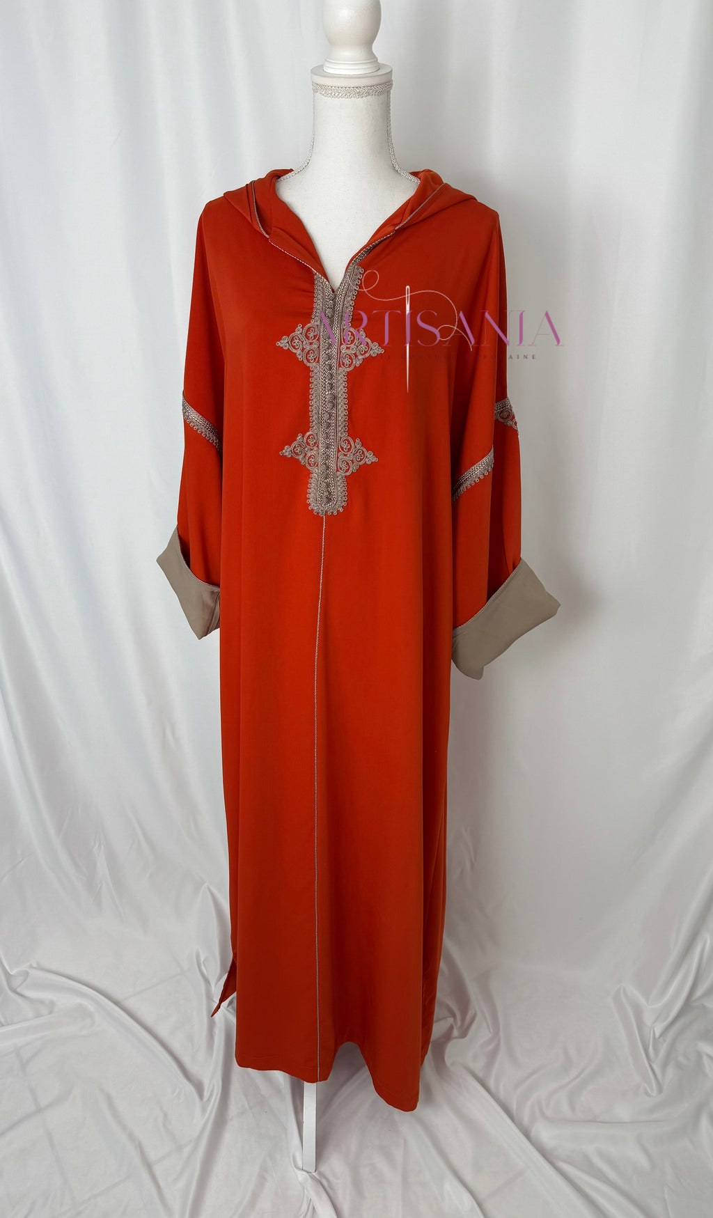 Jellaba marocaine une pièce - modèle Rania 🪡