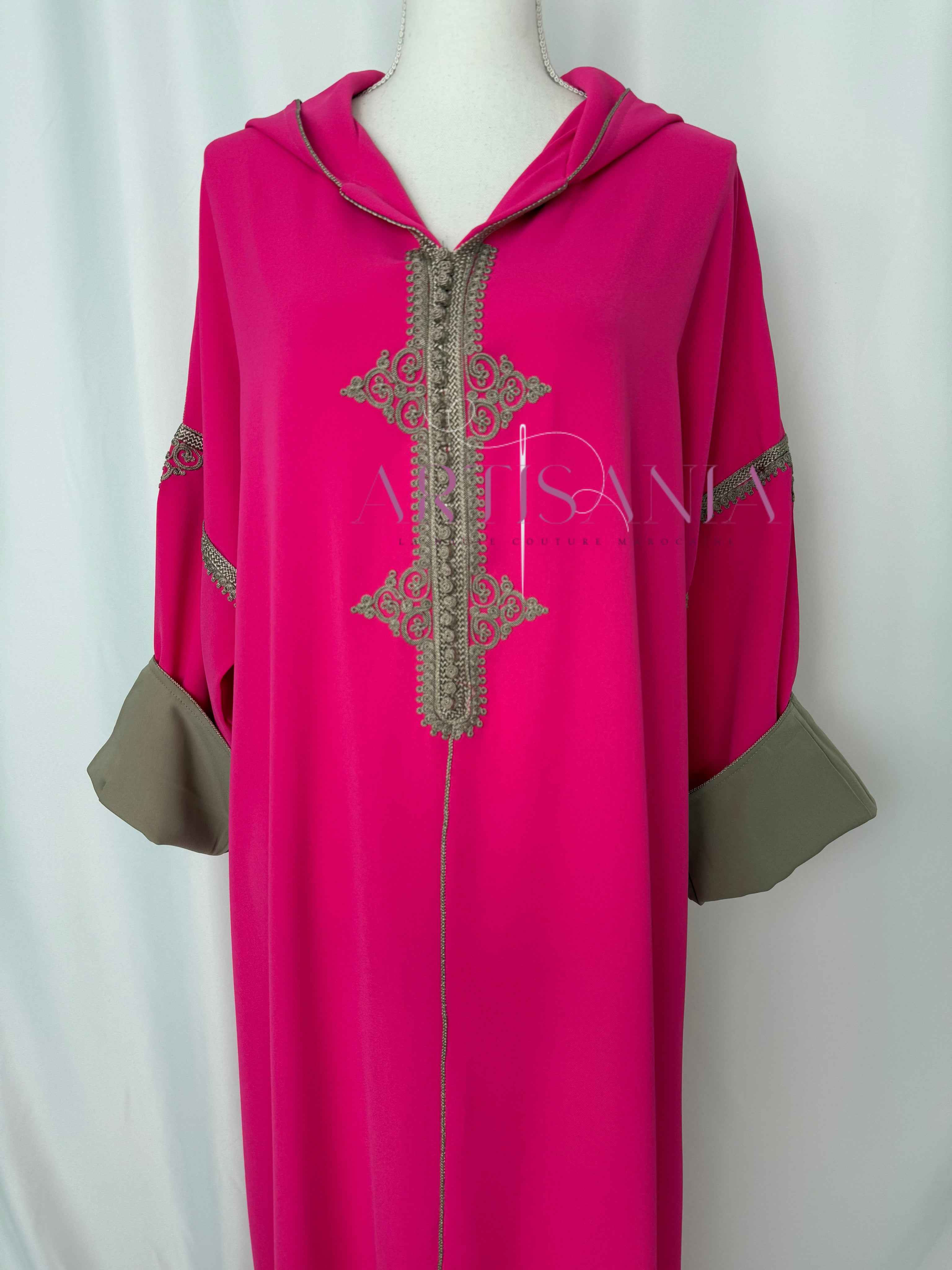 Jellaba marocaine une pièce - modèle Rania 🪡