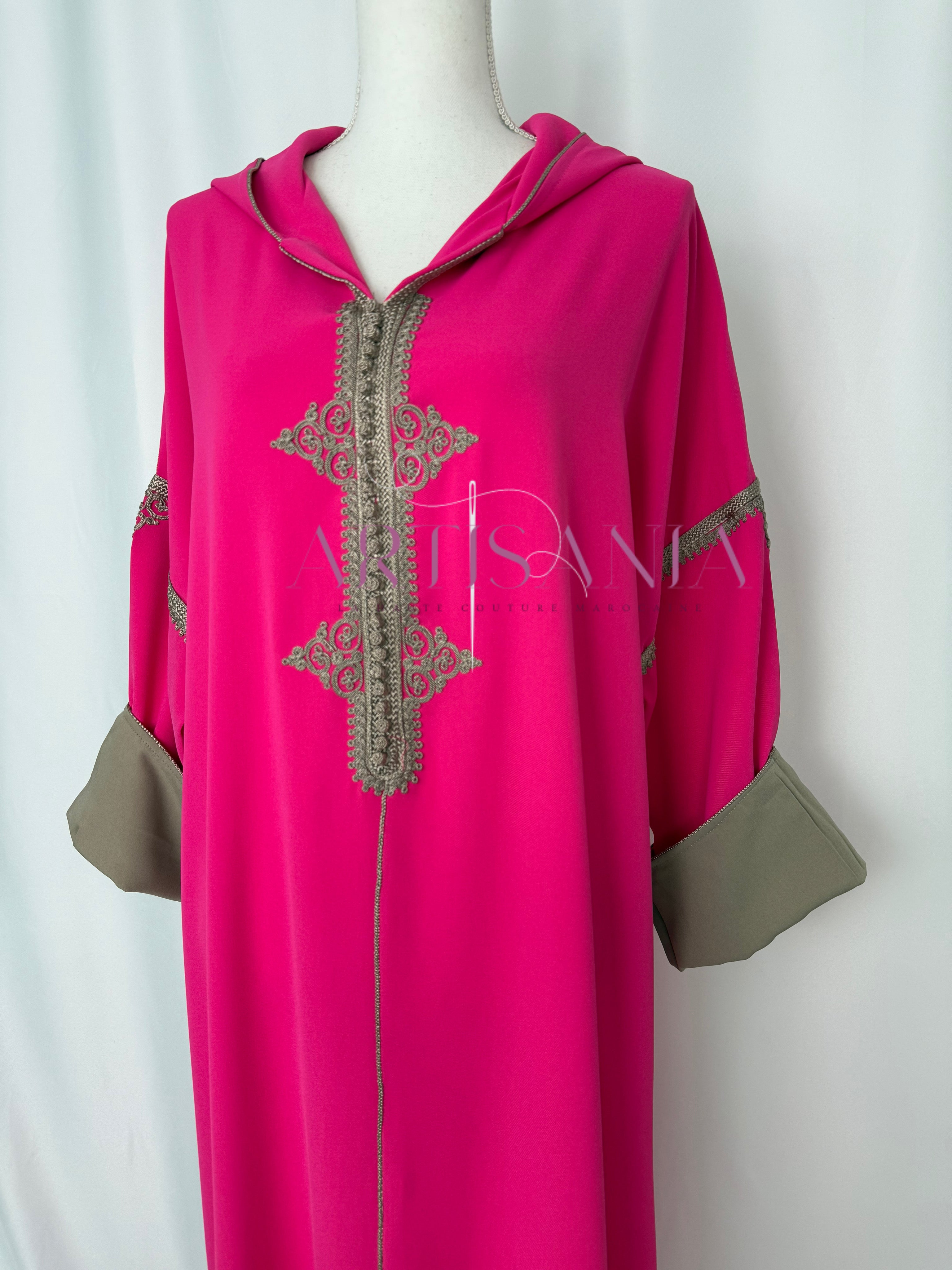 Jellaba marocaine une pièce - modèle Rania 🪡