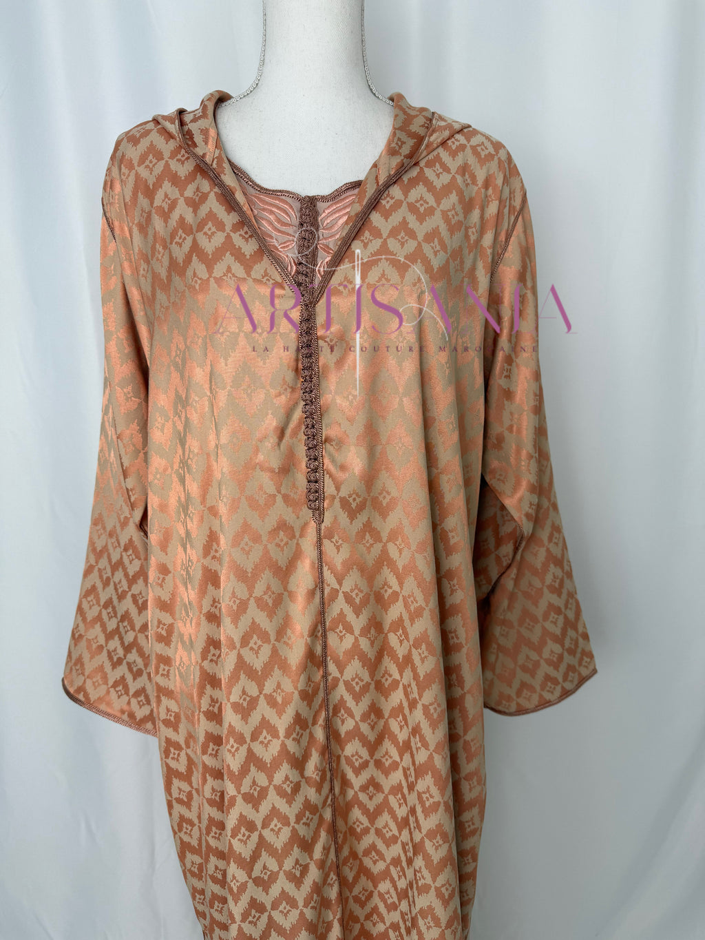 Jellaba marocaine deux pièces - modèle Mounia 🪡