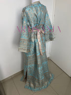 Caftan marocain tissu brocard - modèle Yasmine