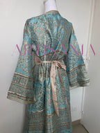 Caftan marocain tissu brocard - modèle Yasmine