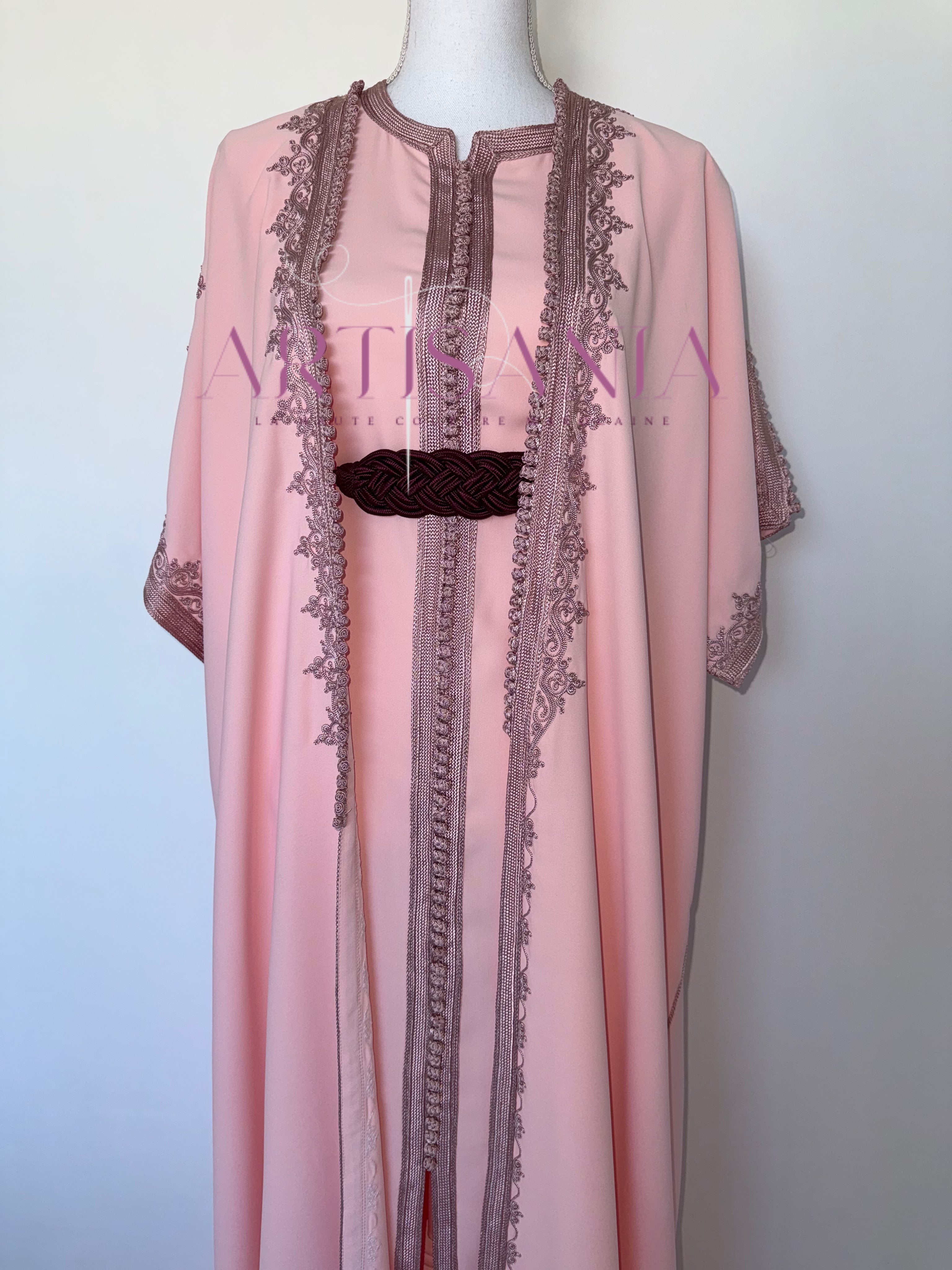 Kimono caftan fait main - modèle Aida 🪡