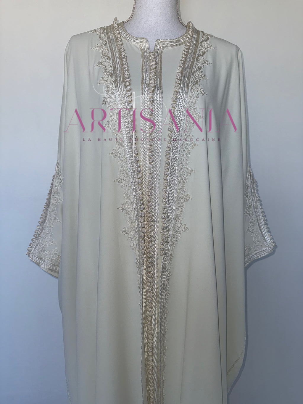 Kimono caftan fait main - modèle Aida 🪡