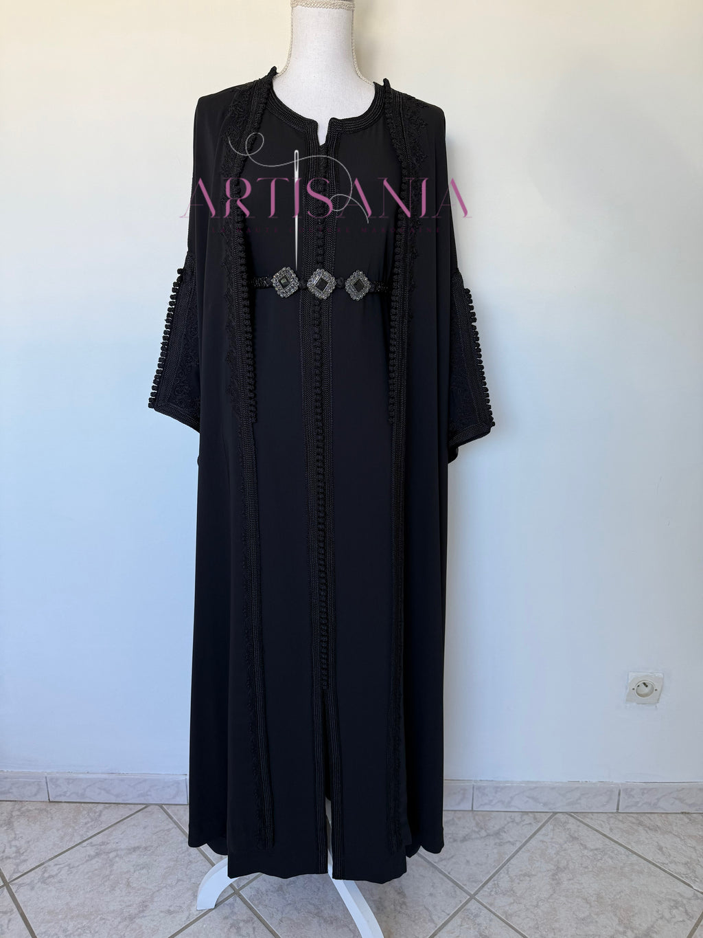 Kimono caftan fait main - modèle Aida 🪡