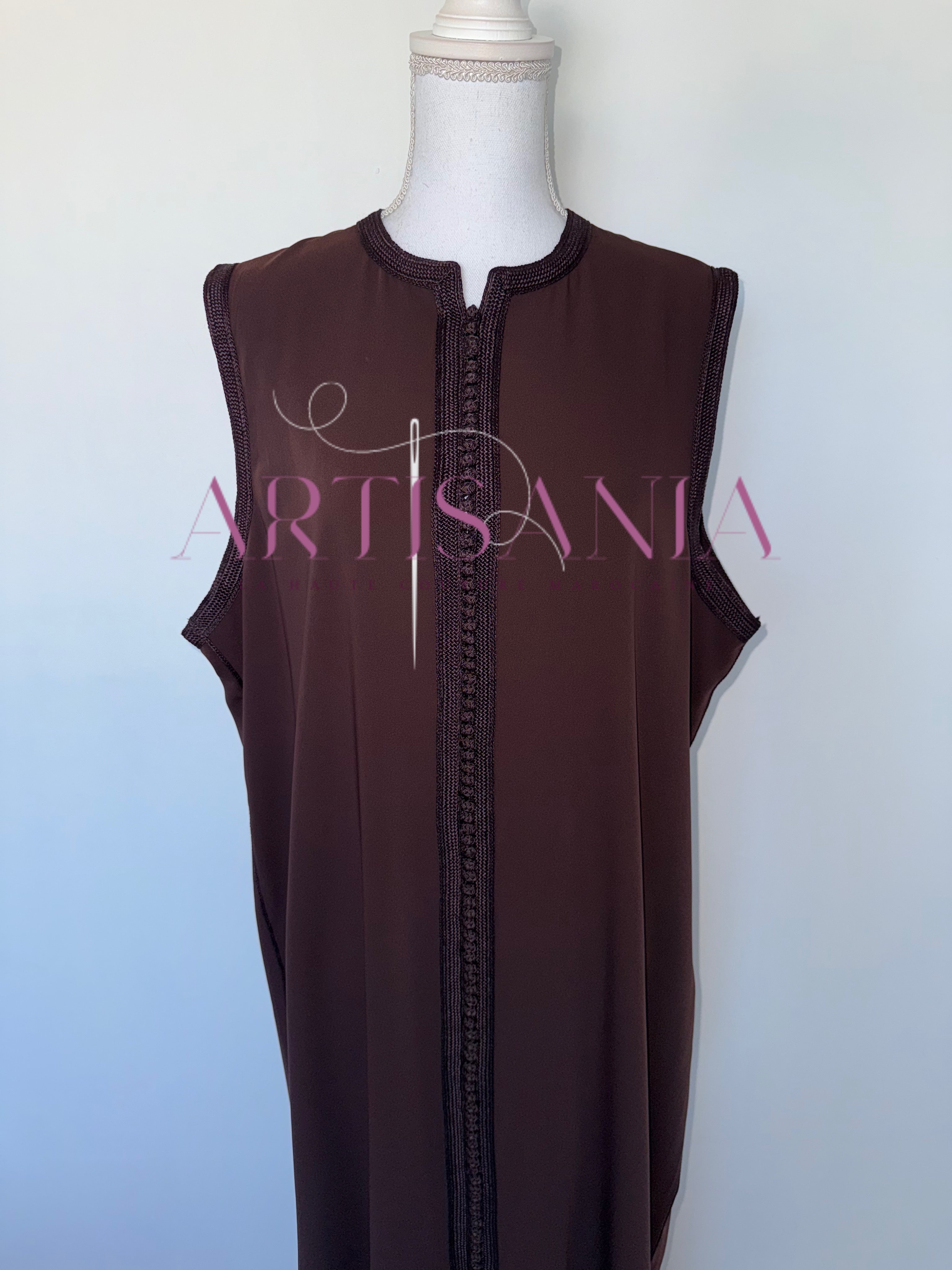 Kimono caftan fait main - modèle Aida 🪡