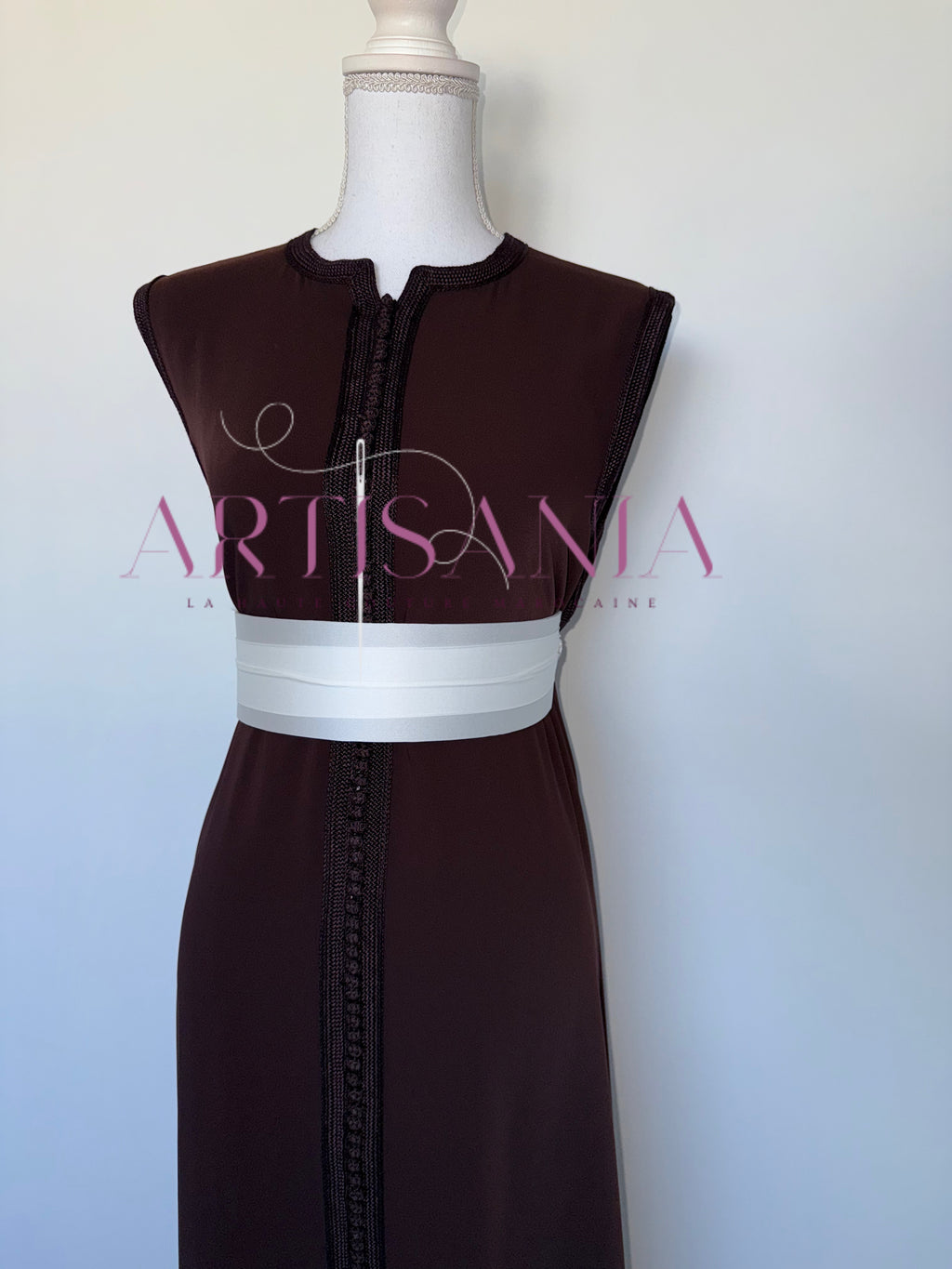 Kimono caftan fait main - modèle Aida 🪡