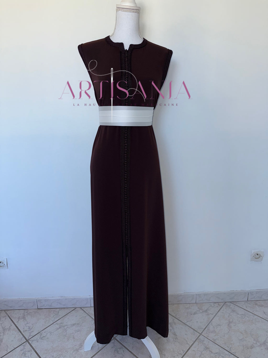 Kimono caftan fait main - modèle Aida 🪡