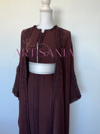 Kimono caftan fait main - modèle Aida 🪡