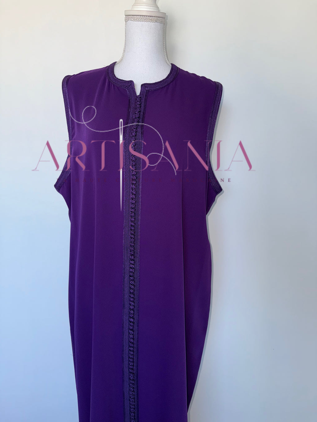 Kimono caftan fait main - modèle Aida 🪡