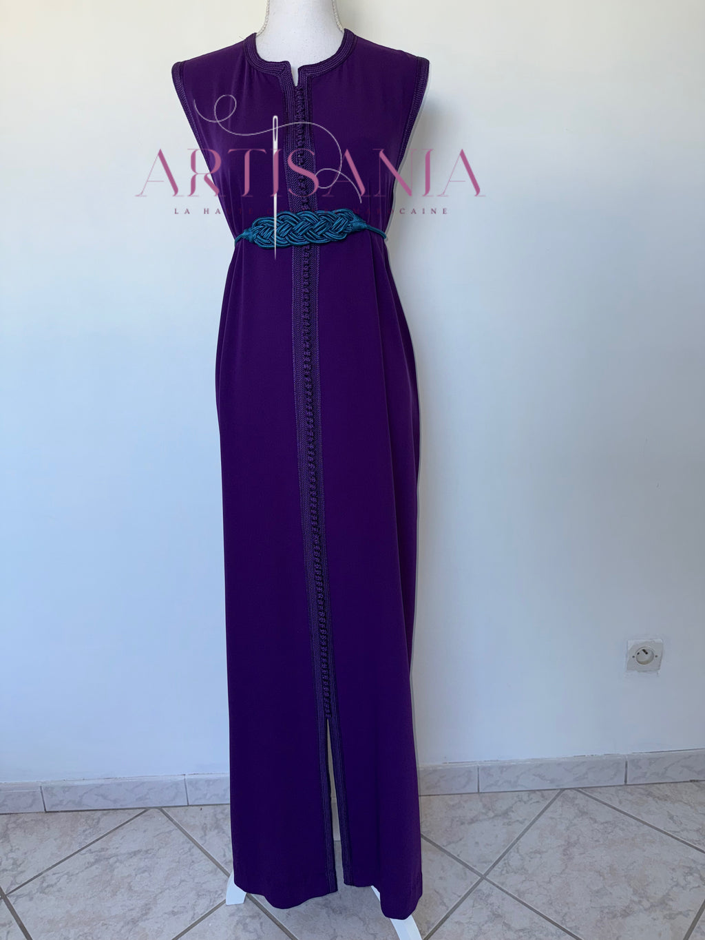 Kimono caftan fait main - modèle Aida 🪡