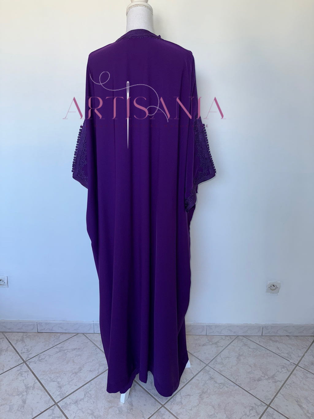 Kimono caftan fait main - modèle Aida 🪡