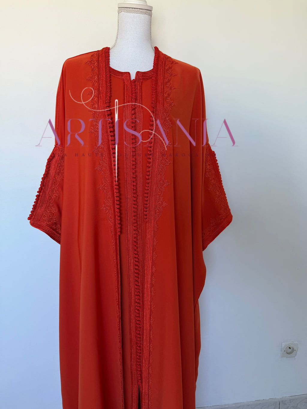 Kimono caftan fait main - modèle Aida 🪡