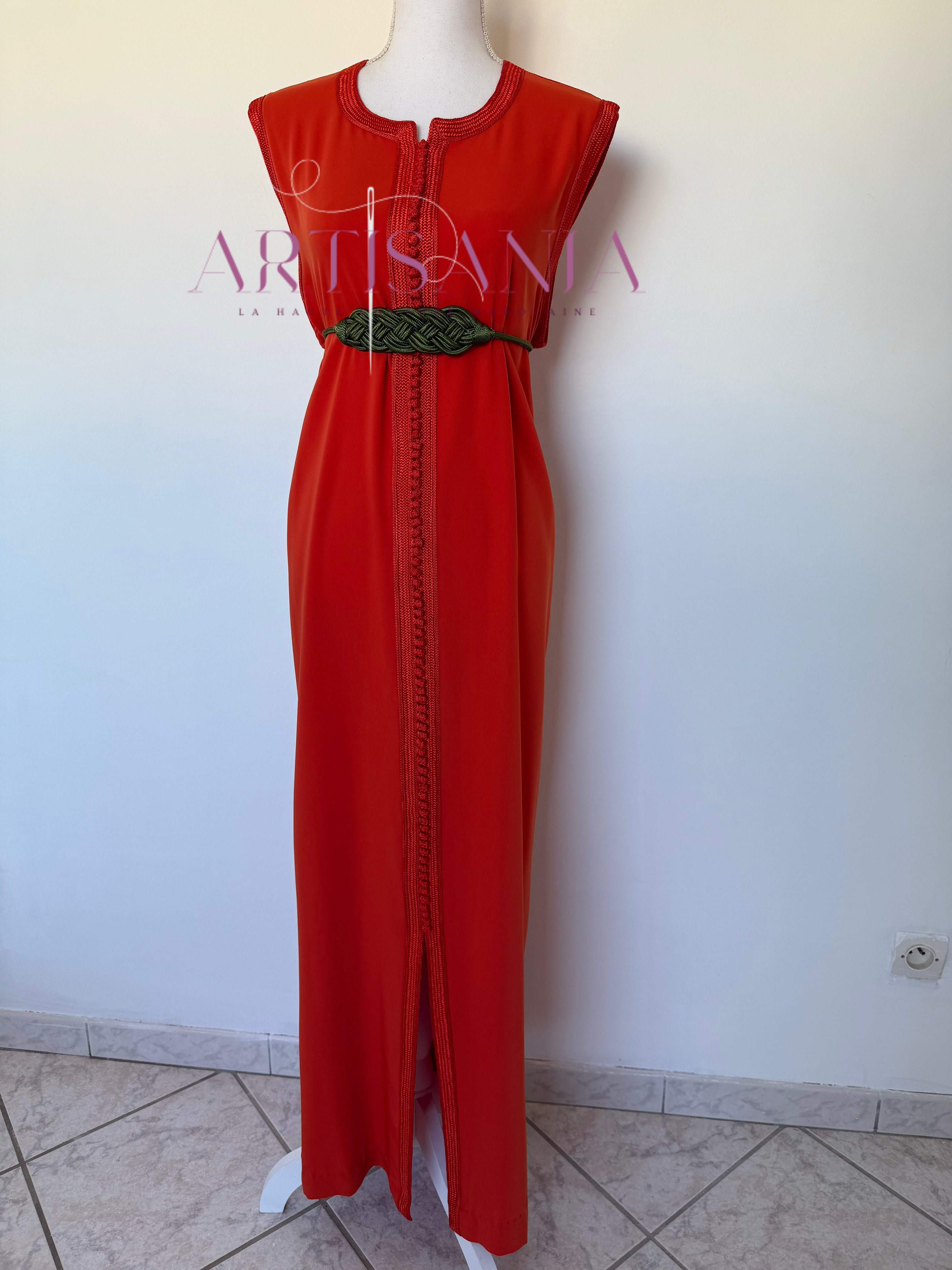 Kimono caftan fait main - modèle Aida 🪡