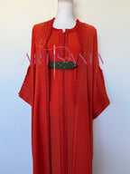 Kimono caftan fait main - modèle Aida 🪡