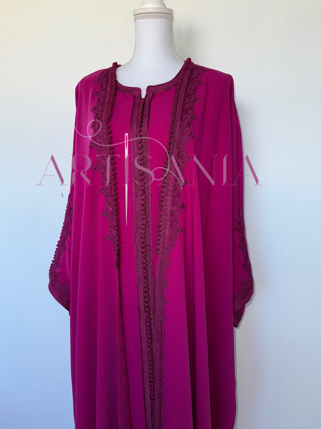 Kimono caftan fait main - modèle Aida 🪡