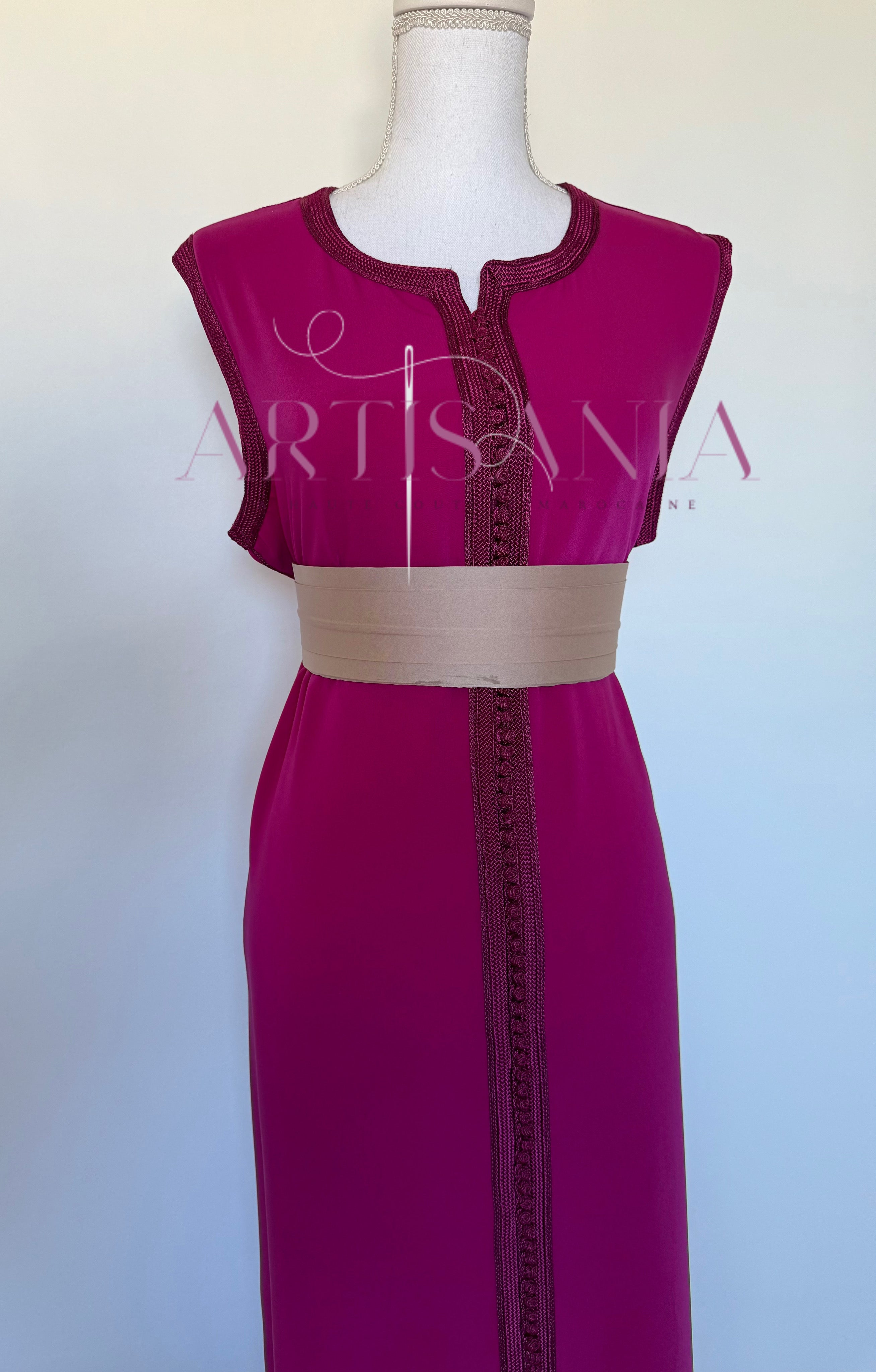 Kimono caftan fait main - modèle Aida 🪡