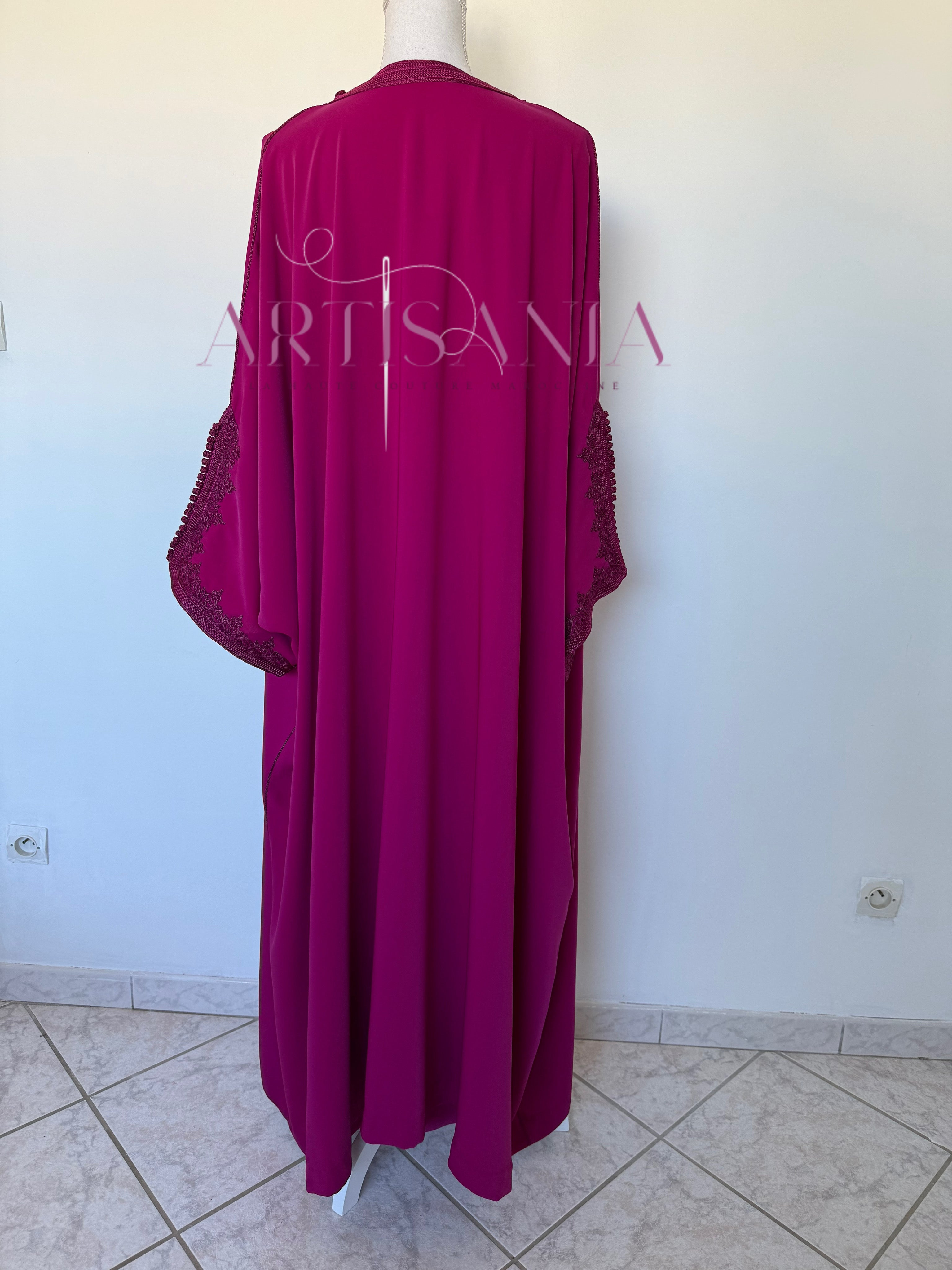 Kimono caftan fait main - modèle Aida 🪡