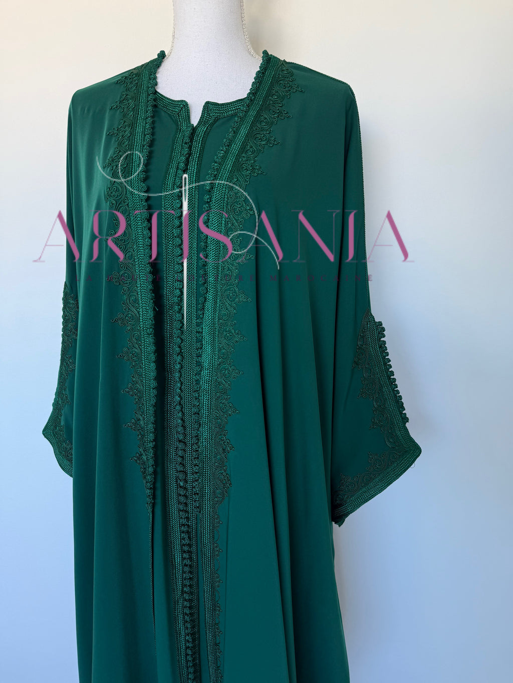 Kimono caftan fait main - modèle Aida 🪡