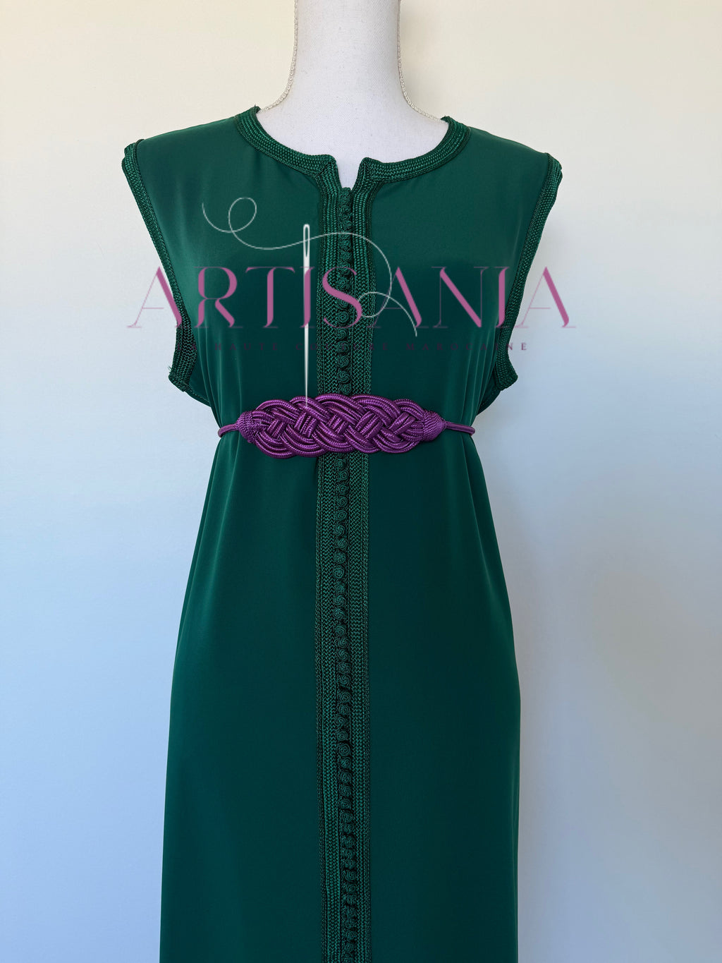 Kimono caftan fait main - modèle Aida 🪡