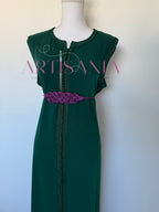 Kimono caftan fait main - modèle Aida 🪡