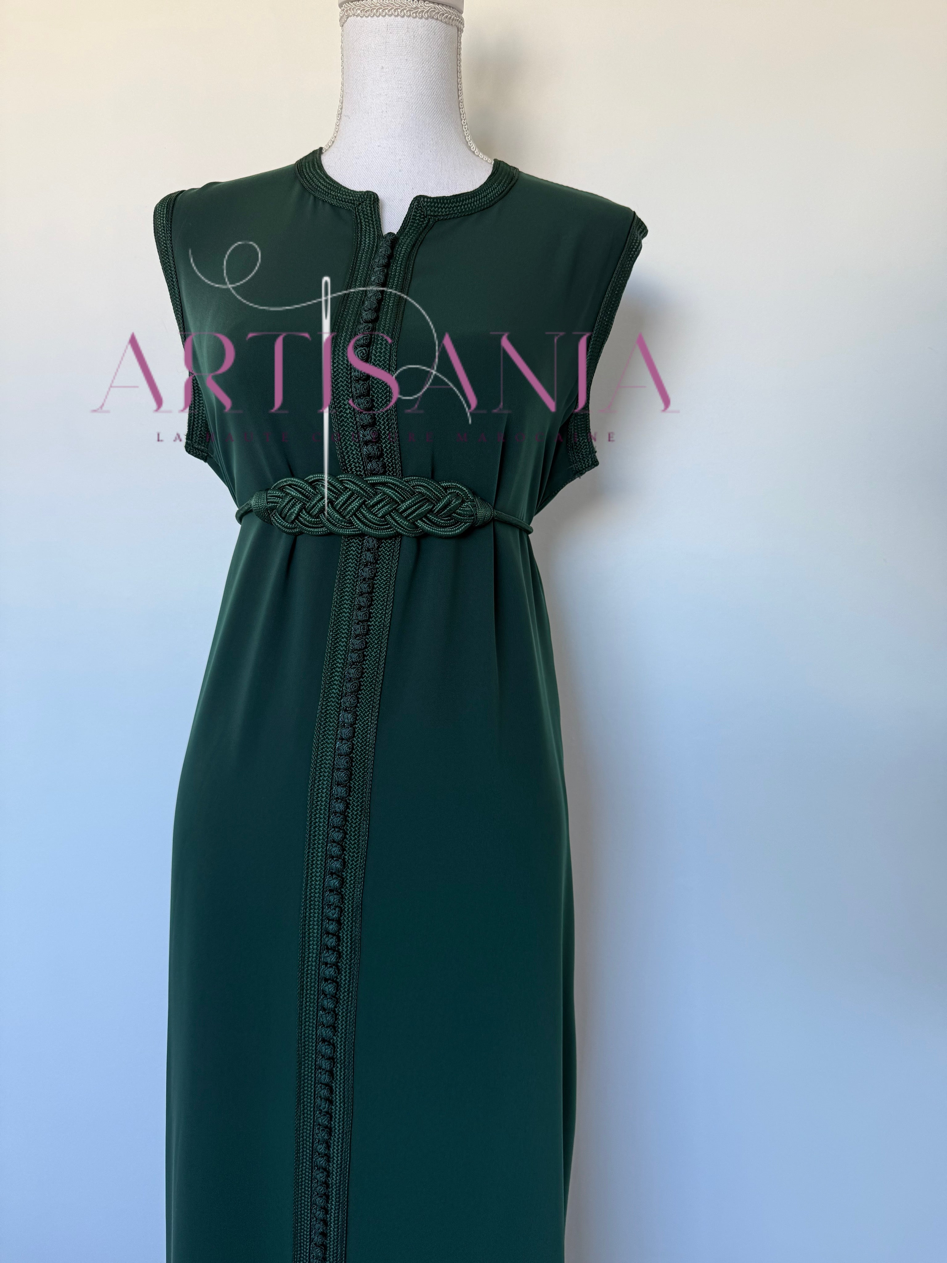 Kimono caftan fait main - modèle Aida 🪡