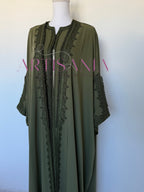 Kimono caftan fait main - modèle Aida 🪡