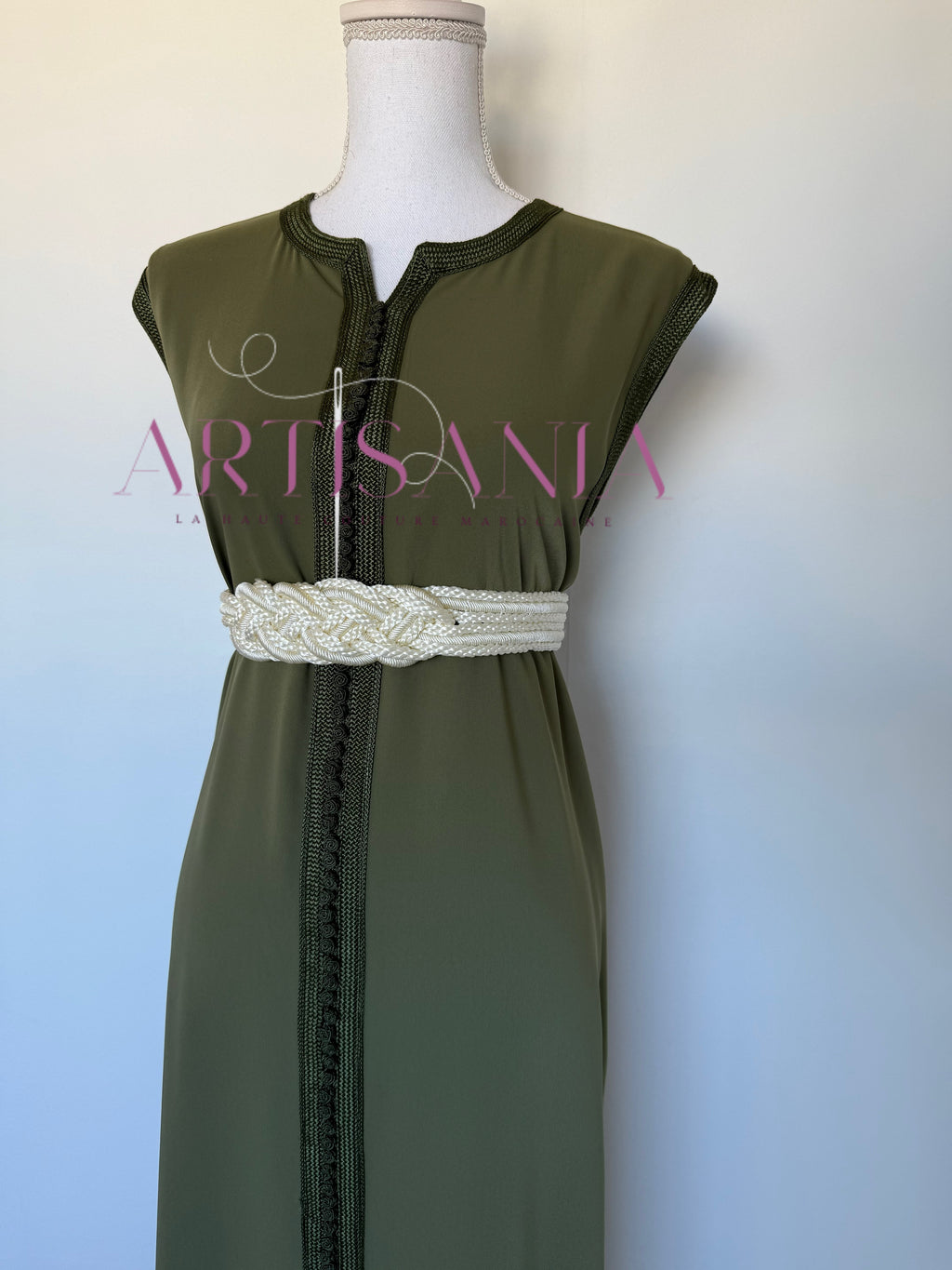 Kimono caftan fait main - modèle Aida 🪡