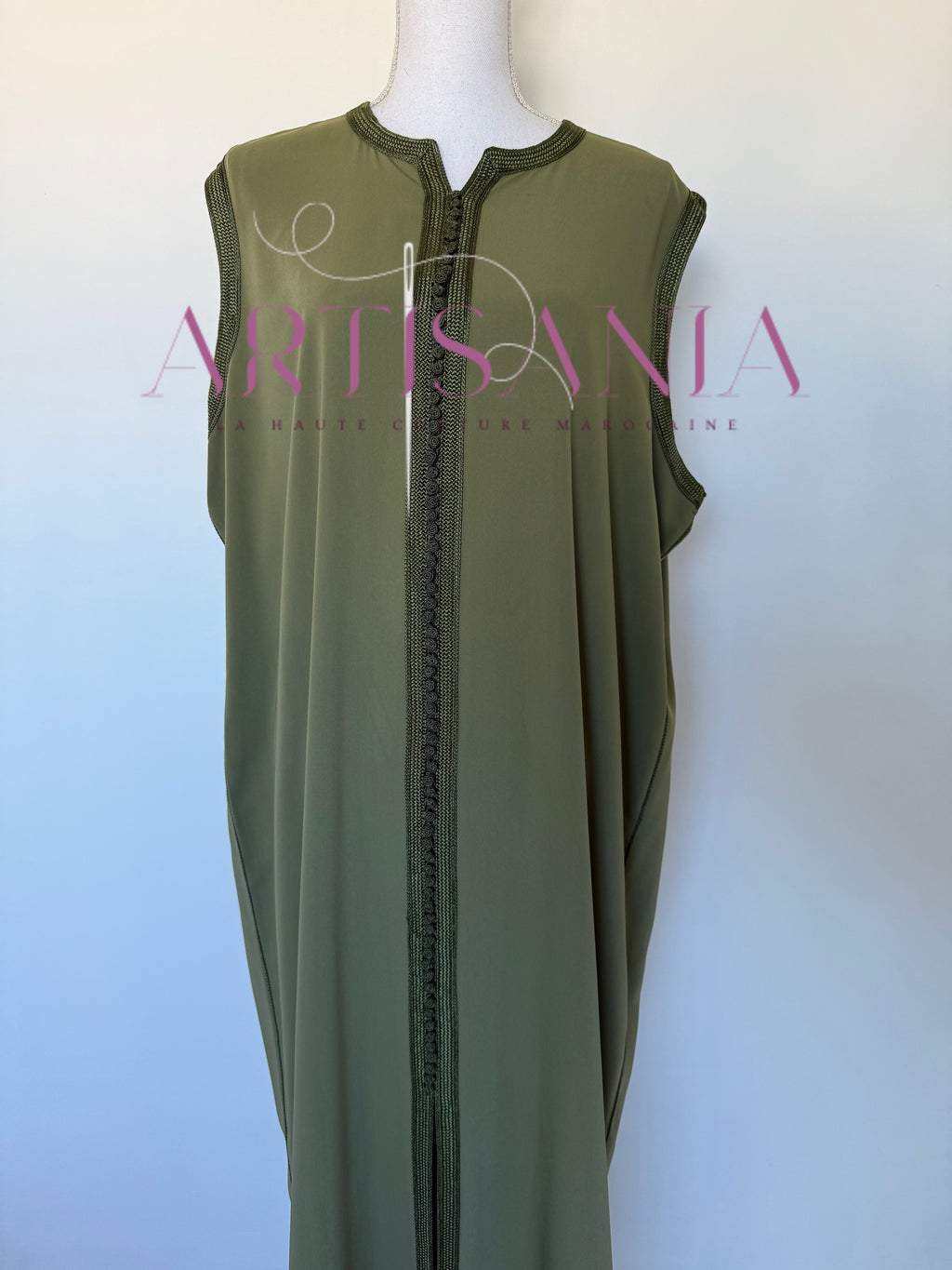 Kimono caftan fait main - modèle Aida 🪡