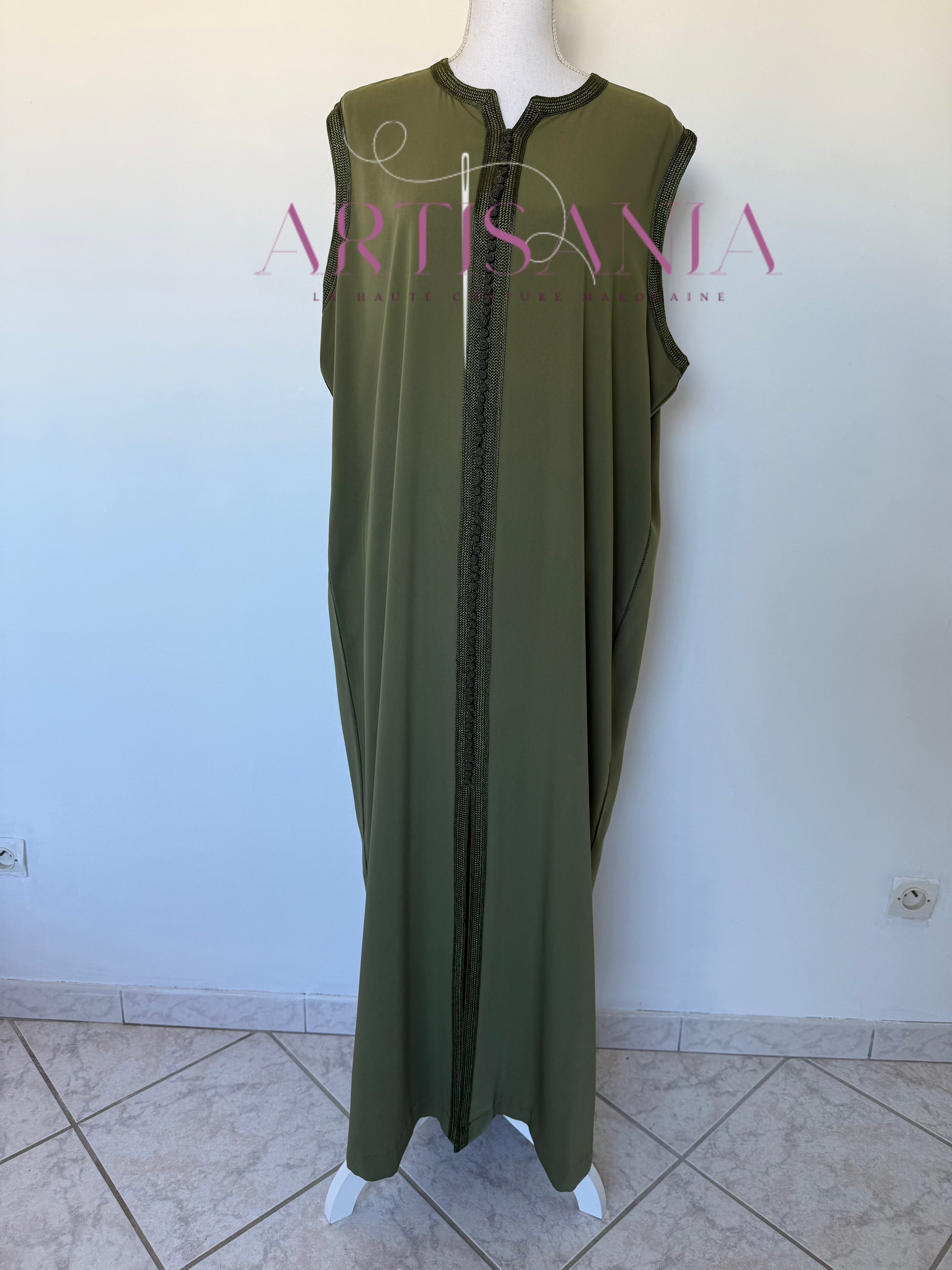 Kimono caftan fait main - modèle Aida 🪡