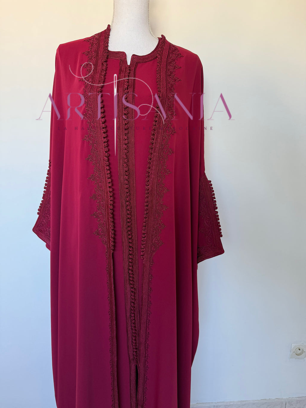 Kimono caftan fait main - modèle Aida 🪡