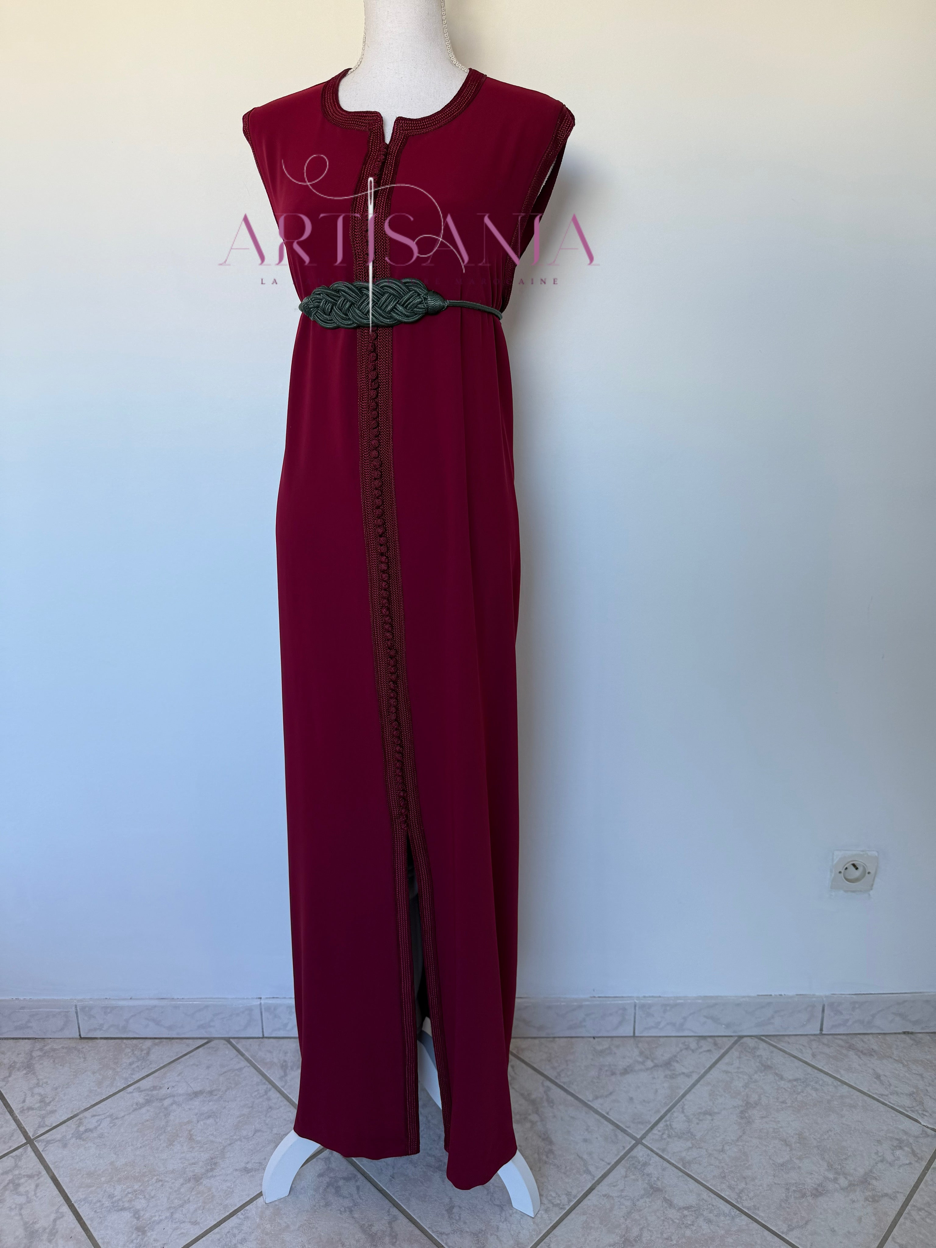 Kimono caftan fait main - modèle Aida 🪡