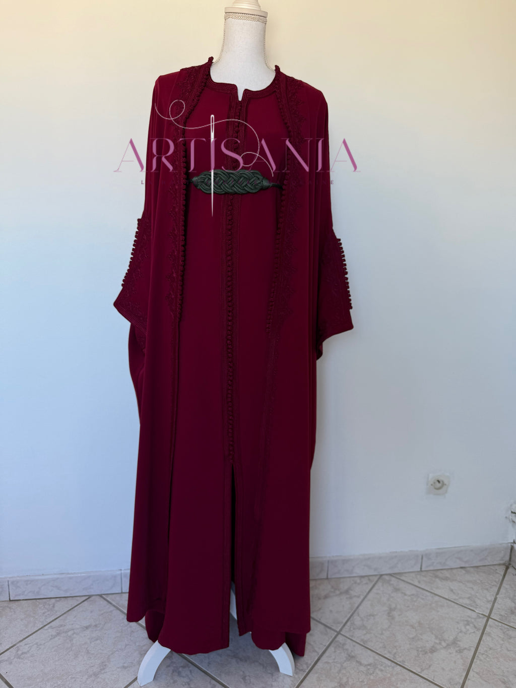 Kimono caftan fait main - modèle Aida 🪡