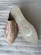 Babouches marocaines plates simples - modèle Farah