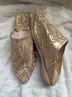 Babouche plates Anissa - gold