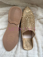 Babouche plates Anissa - gold