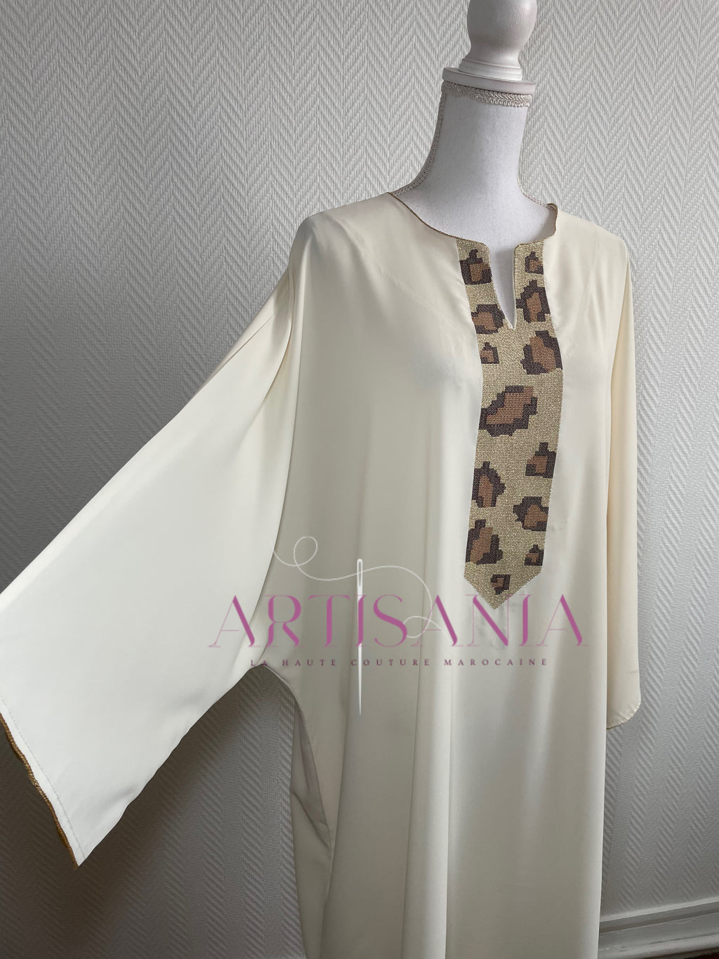 Gandoura marocaine - modèle Zoé