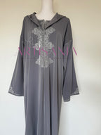 Jellaba marocaine deux pièces - modèle Margaux