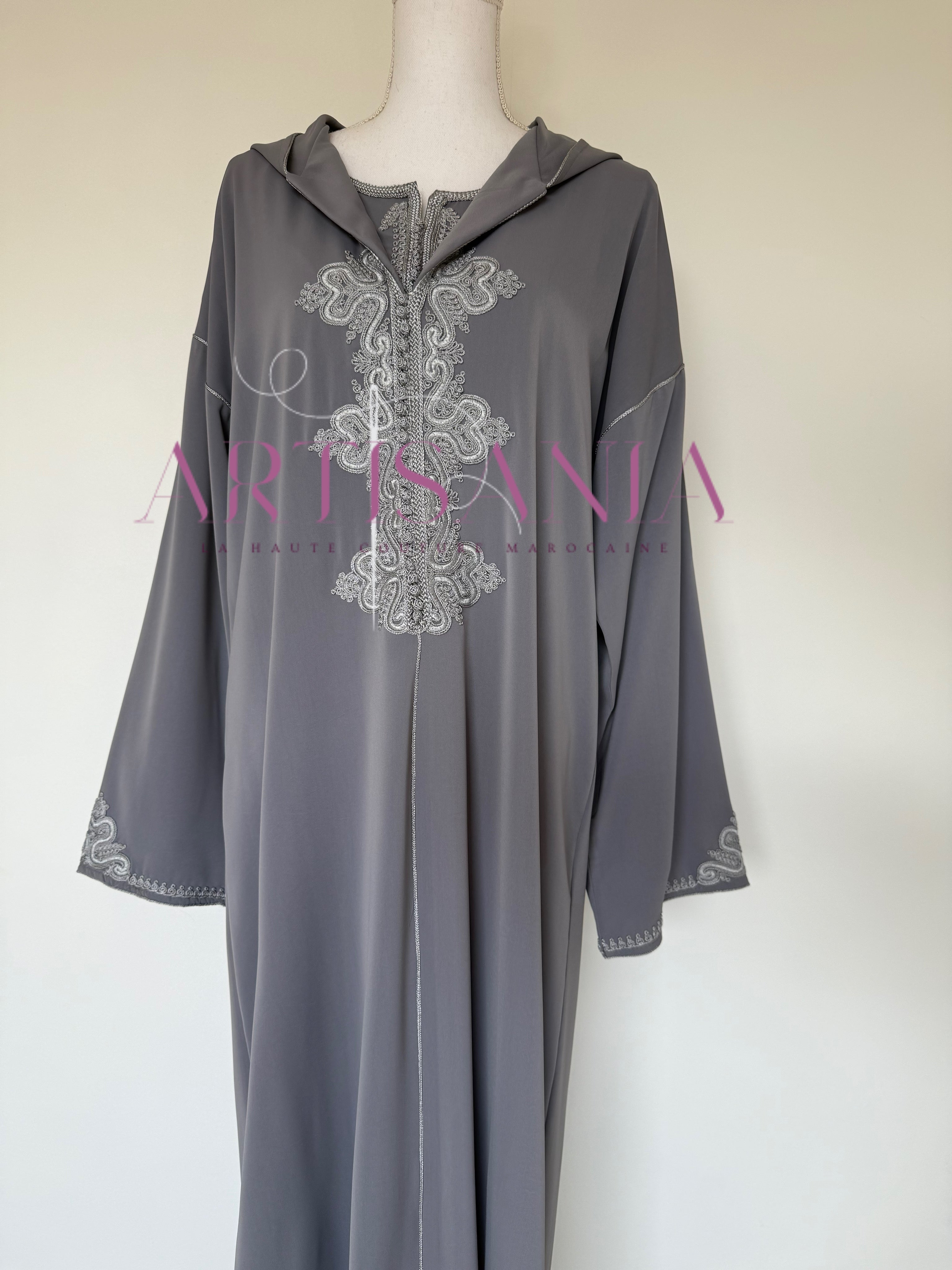 Jellaba marocaine deux pièces - modèle Margaux