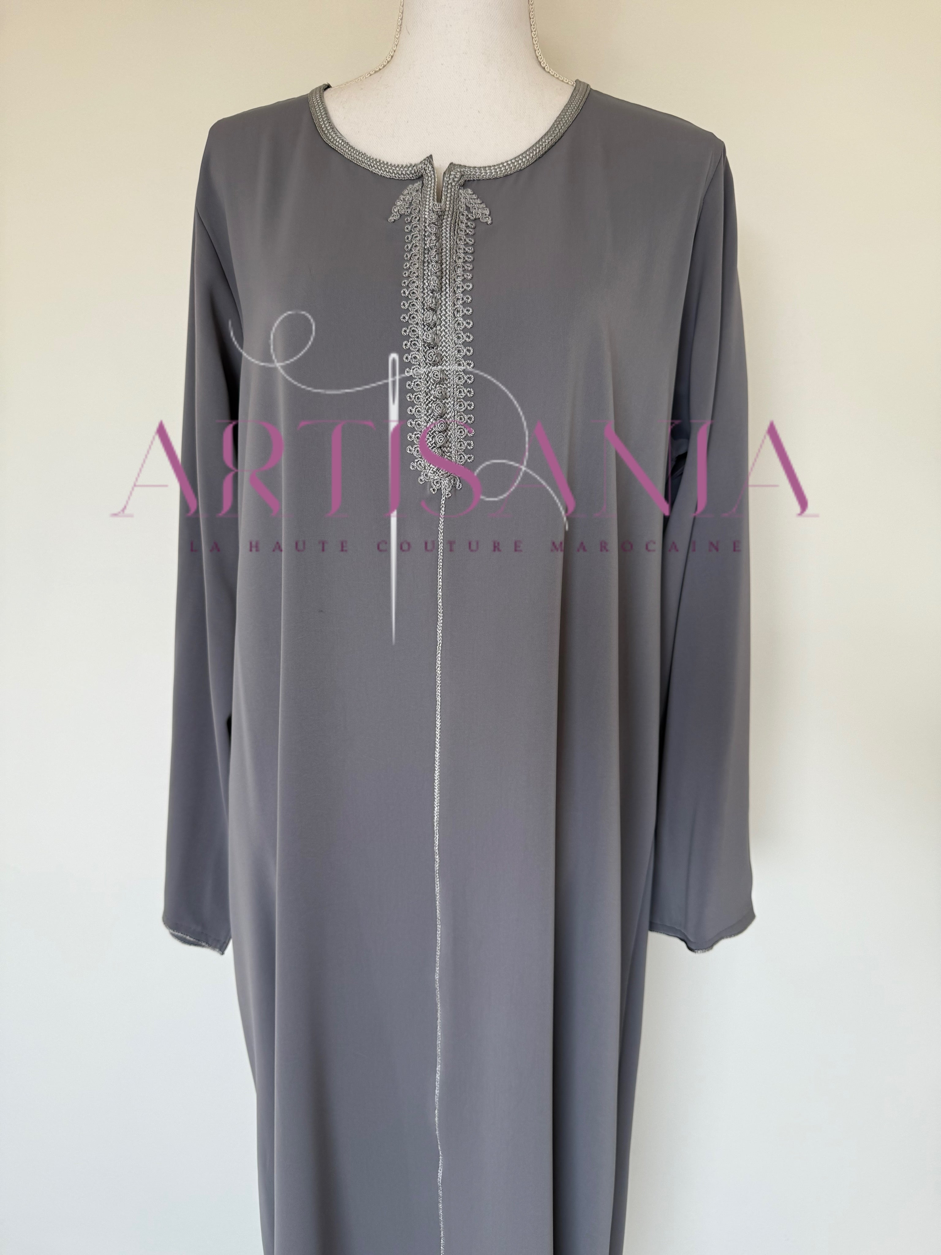 Jellaba marocaine deux pièces - modèle Margaux