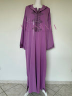 Jellaba marocaine deux pièces - modèle Margaux