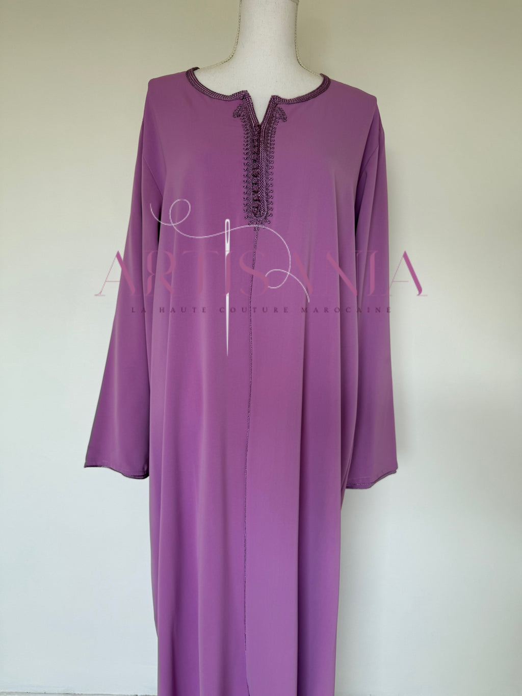 Jellaba marocaine deux pièces - modèle Margaux