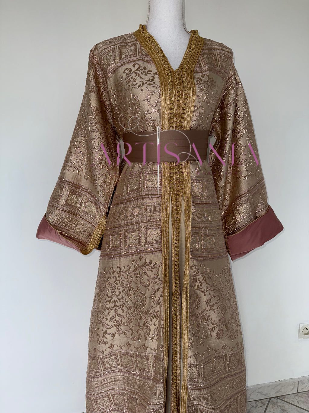 Takchita marocaine brocard de luxe - modèle Yamina 🩷✨