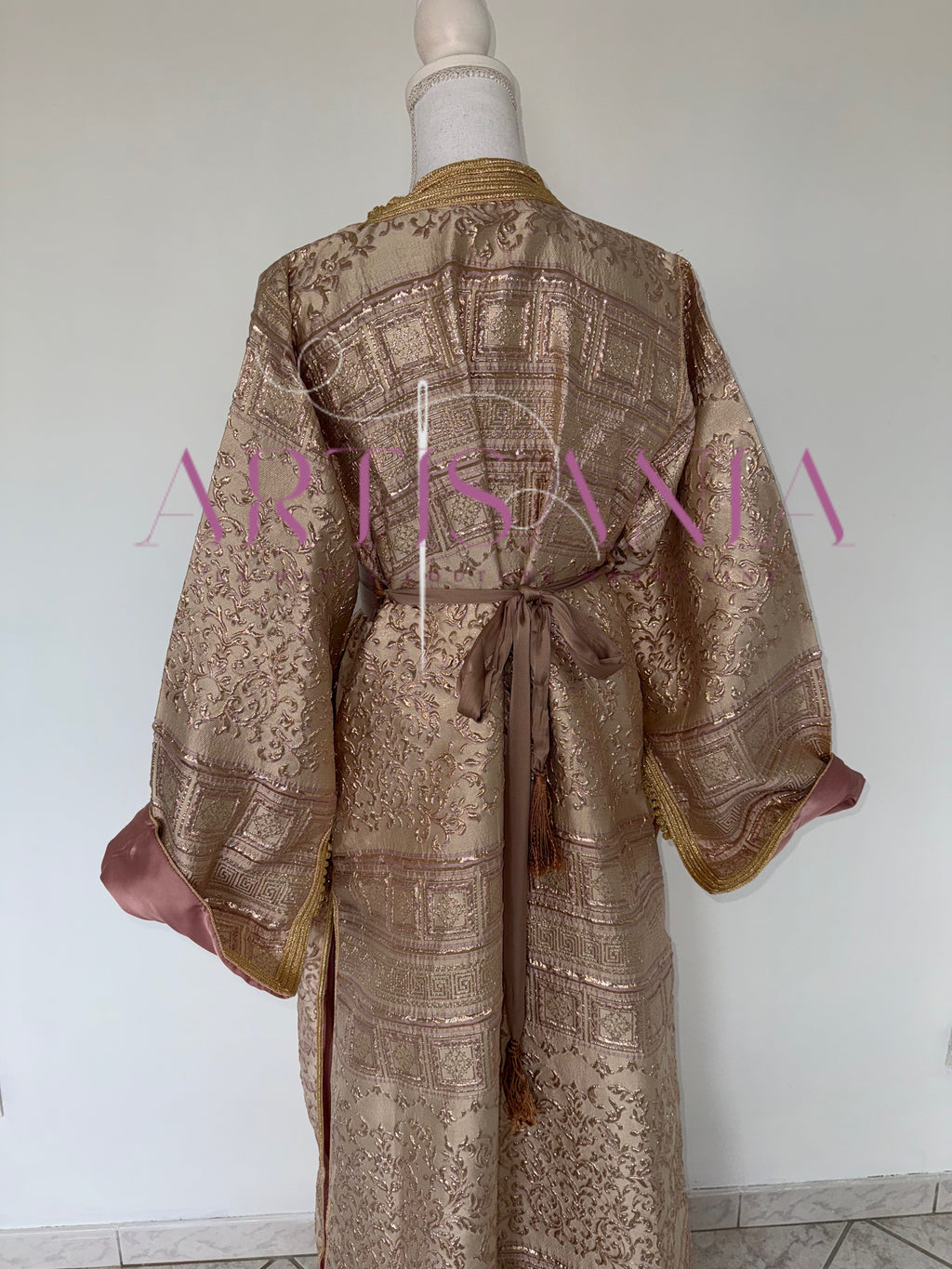 Takchita marocaine brocard de luxe - modèle Yamina 🩷✨