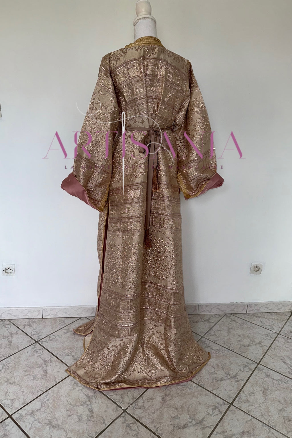 Takchita marocaine brocard de luxe - modèle Yamina 🩷✨